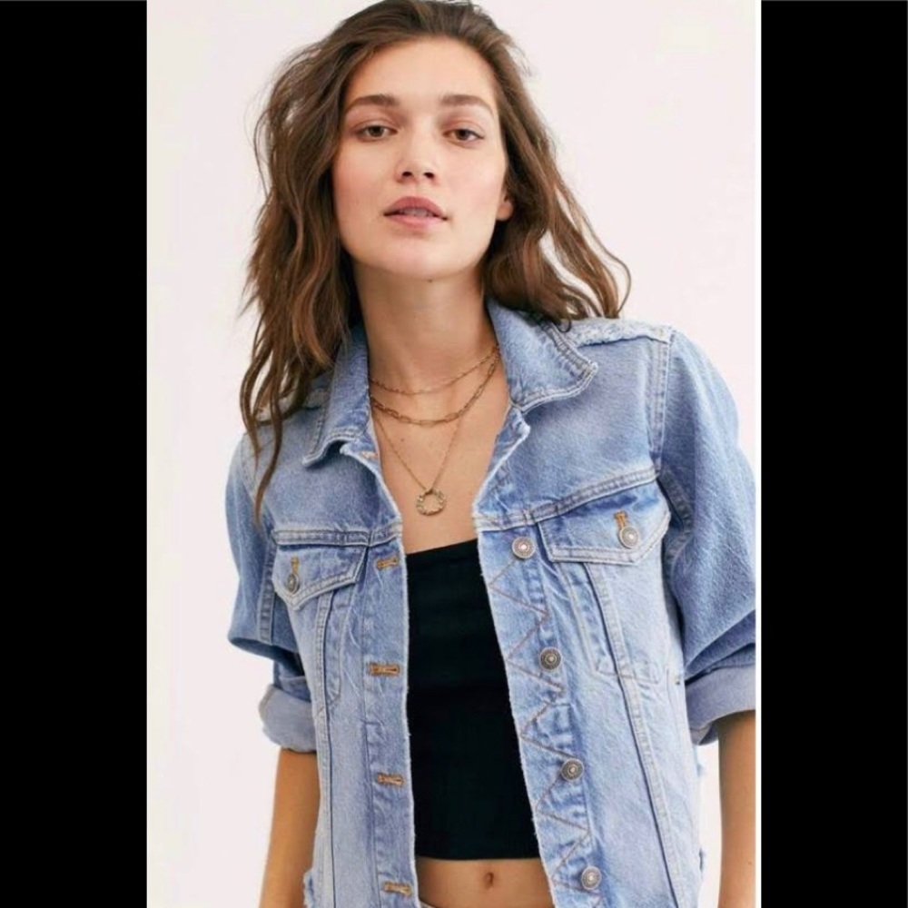 Free People Women's Indira Denim Jacket